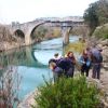 Le groupe "jeunes naturalistes LPO" à la recherche de la loutre dans l'Hérault